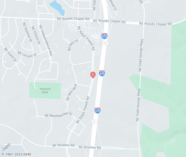 Location Map: 3521 NE Ralph Powell Rd Lee’s Summit, MO 64064